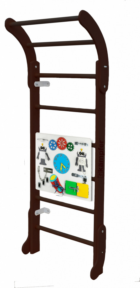 Шведская стенка Kampfer Baby Step Busyboard (№5 Шоколадный Бизиборд белый) Шведская стенка Kampfer Baby Step Busyboard (№5 Шоколадный Бизиборд белый)