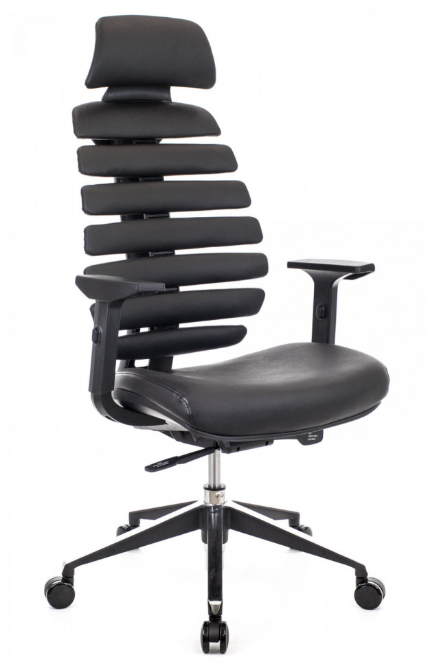 Кресло Everprof Ergo Black Кожа Черный Кресло Everprof Ergo Black Кожа Черный