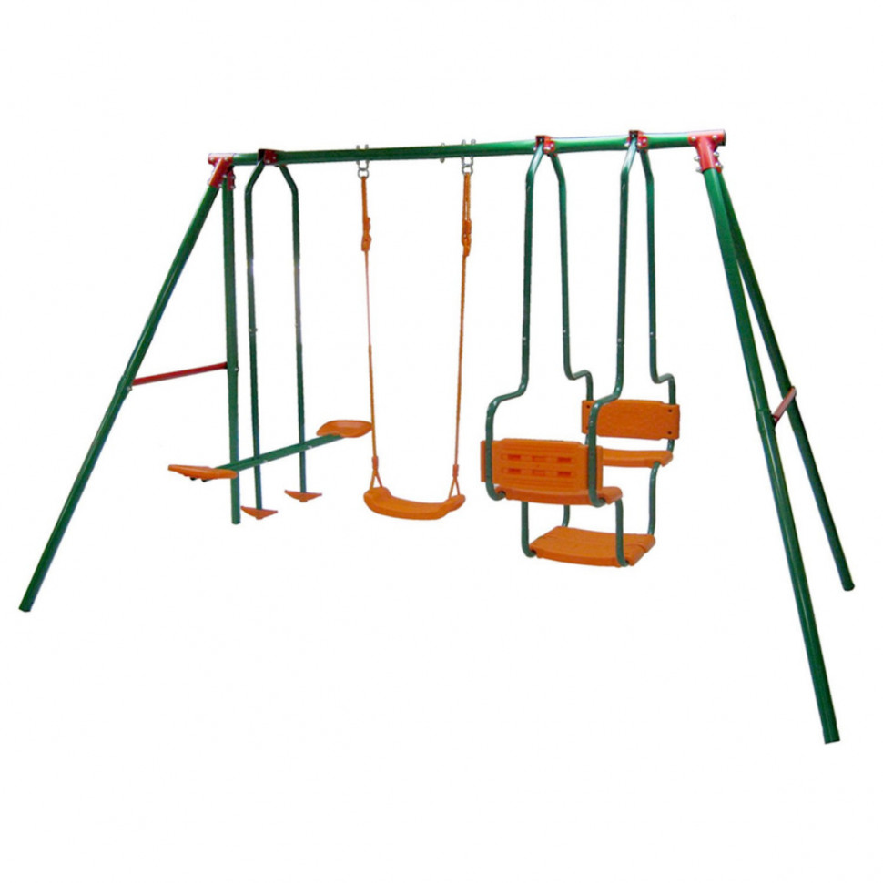 Детский комплекс DFC качели: планер, лодка и верёвочные Детский комплекс DFC качели: планер, лодка и верёвочные