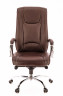 Кресло Everprof King M Кожа Коричневый Кресло Everprof King M Кожа Коричневый
