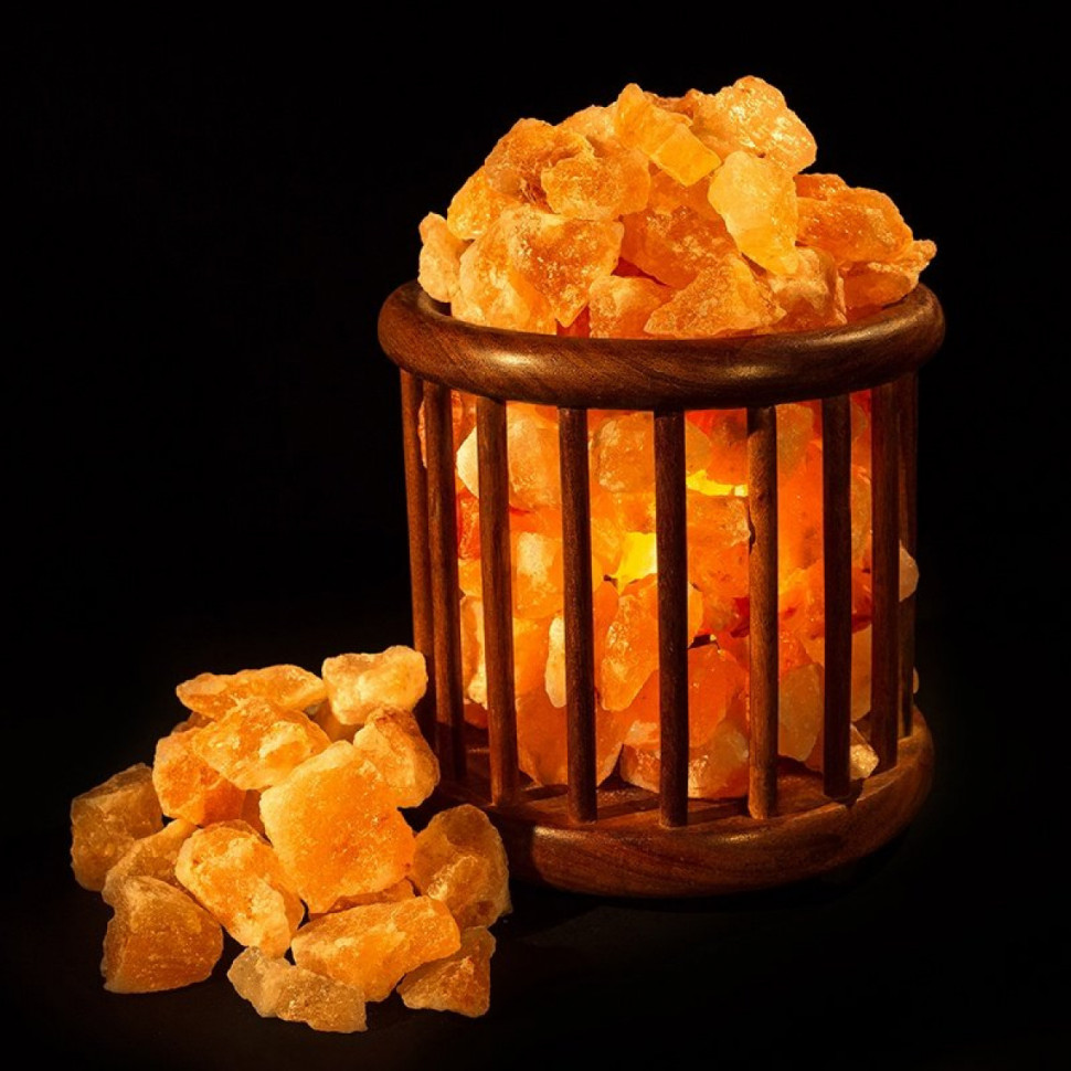 Солевая лампа абажур Корзина 3-4 кг Солевая лампа абажур Корзина 3-4 кг
