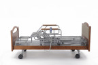 Кровать электрическая MED-MOS DB-2B с поворот.креслом в правую сторону (коричневый)