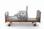 Кровать электрическая MED-MOS DB-2B с поворот.креслом в левую сторону (коричневый)