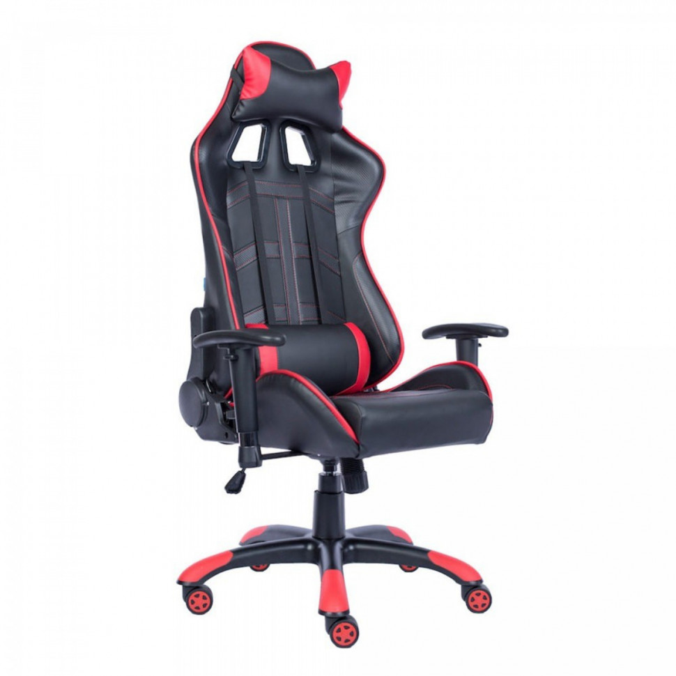 Кресло Everprof Lotus S10 Экокожа Черный/Красный Кресло Everprof Lotus S10 Экокожа Черный/Красный