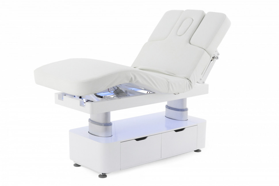 Массажный стол электрический MED-MOS ММКМ-2 (КО-157.1Д) белый, с подогревом ложа Массажный стол электрический MED-MOS ММКМ-2 (КО-157.1Д) белый, с подогревом ложа