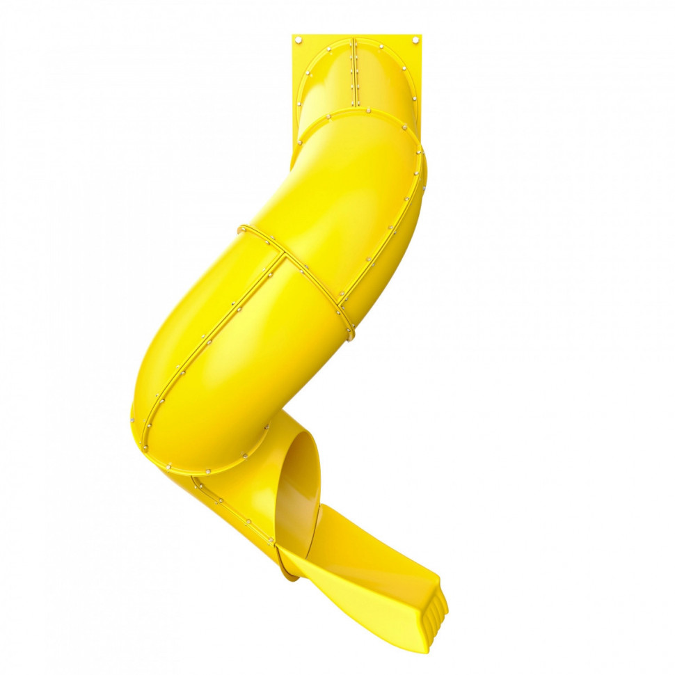 Винтовая горка для платформы h=2.1 m (7') цвет желтый Винтовая горка для платформы h=2.1 m (7') цвет желтый