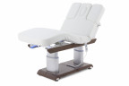 Массажный стол электрический MED-MOS ММКМ-2 (КО-159.1Д) белый/венге, с подогревом ложа Массажный стол электрический MED-MOS ММКМ-2 (КО-159.1Д) белый/венге, с подогревом ложа