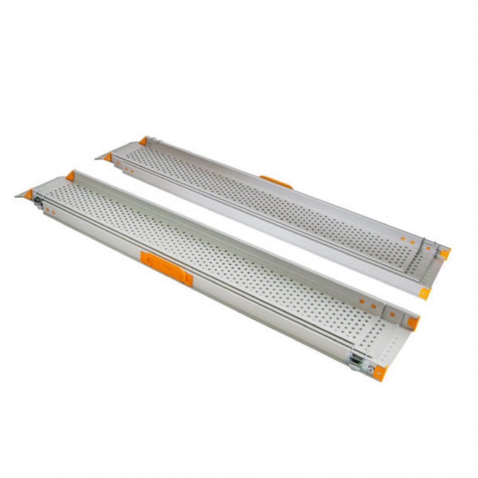 Пандус телескопический 3-секционный Мега 3ПТ2-210 с перфорацией Пандус телескопический 3-секционный Мега 3ПТ2-210 с перфорацией