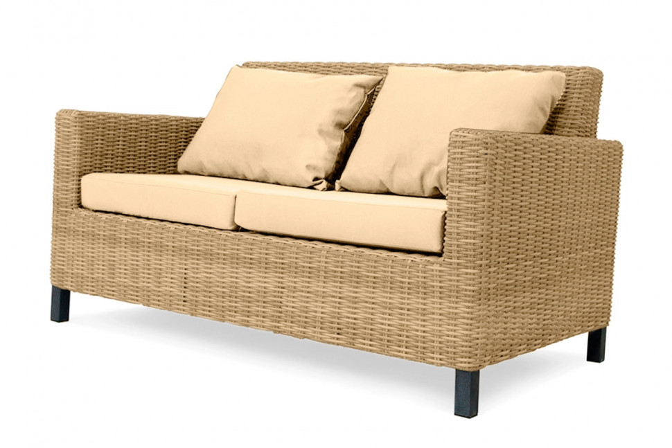 MOKKA BELLA Диван 2-х местный, цвет соломенный MOKKA BELLA Диван 2-х местный, цвет соломенный