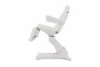 Педикюрное кресло электрическое MED-MOS ММКП-3 (КО-193Д) белый с ножной педалью